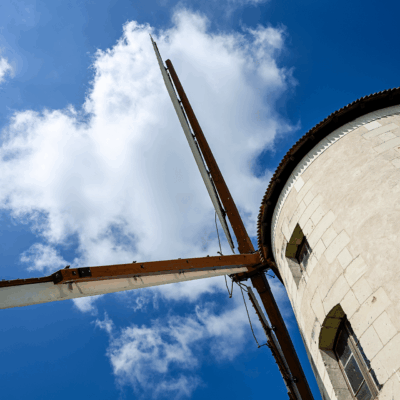Moulin à vent les trois moutiers