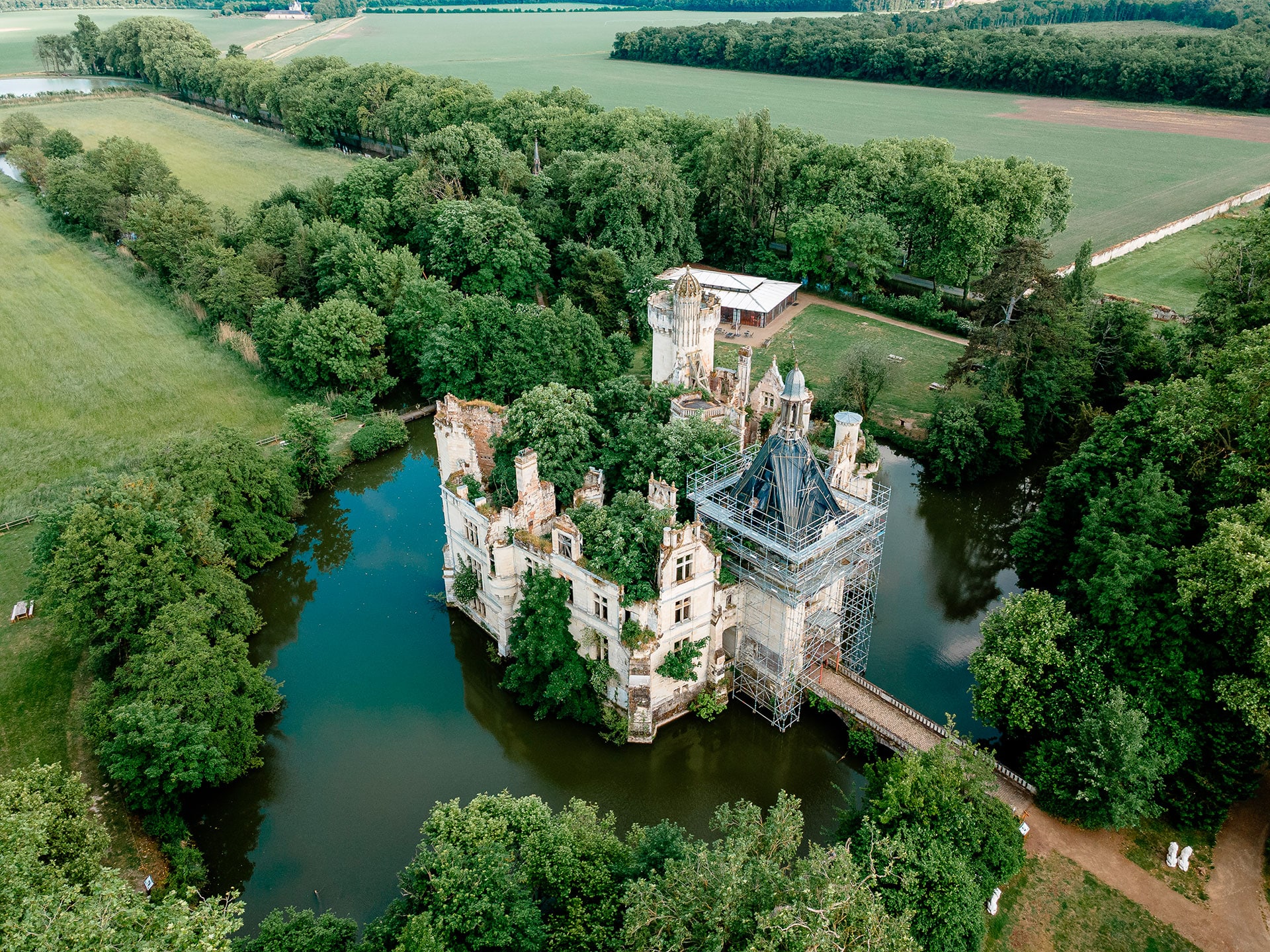 vue dronne mothe chandeniers