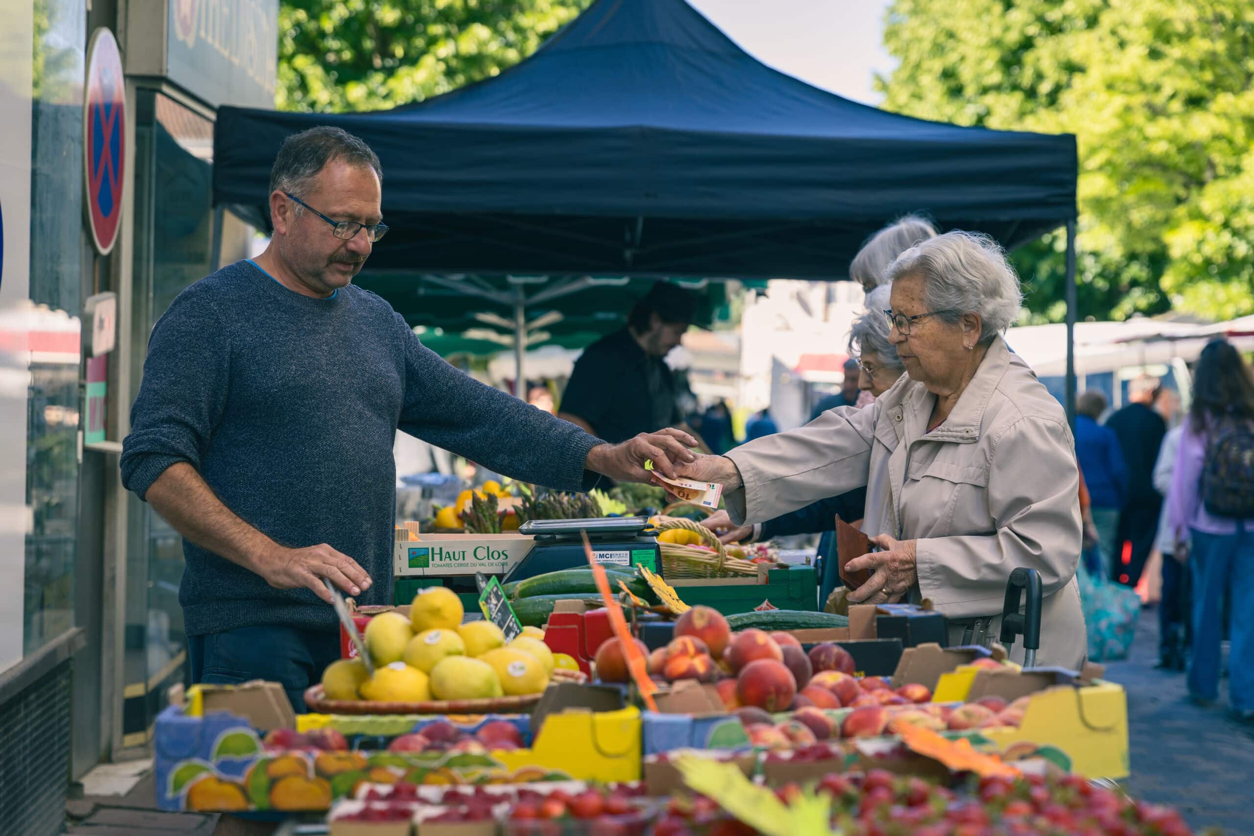 Le marché de Loudun