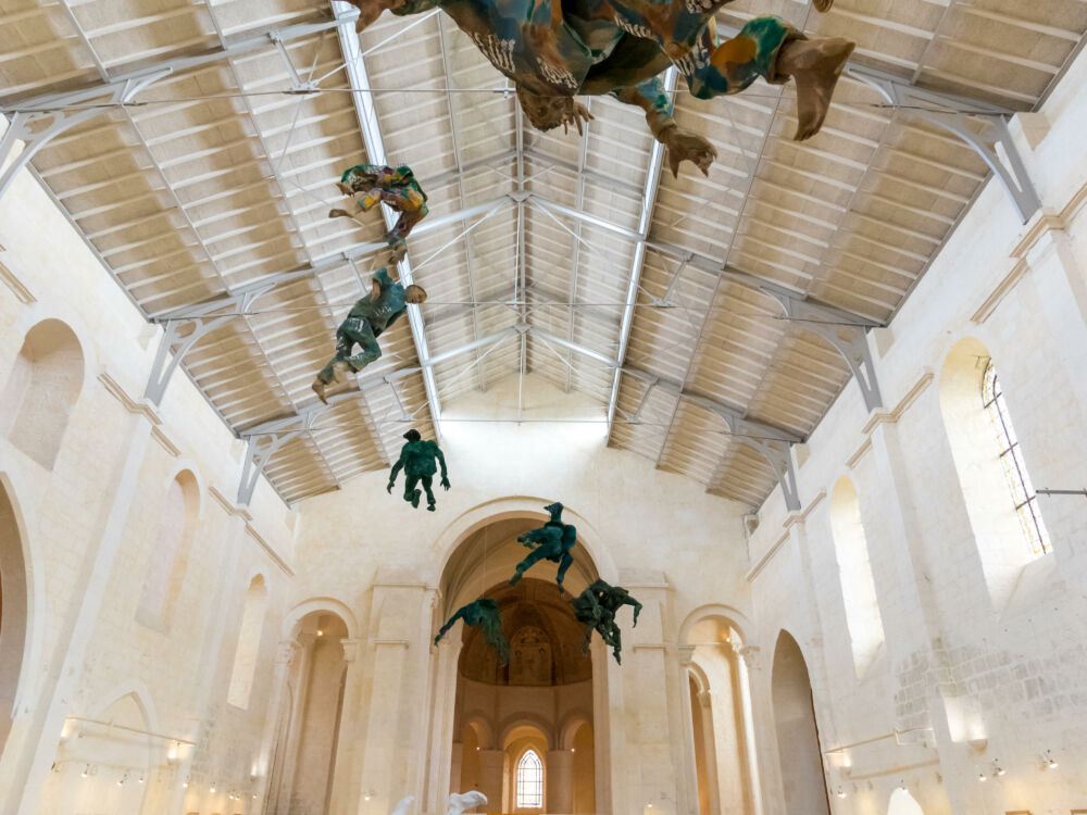 01-Collégiale Ste Croix-expo Remi Polack 2018 BD Credit christophe Charpentier