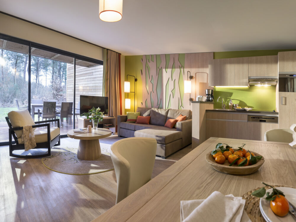 Intérieur logement Center Parc Bois aux Daims