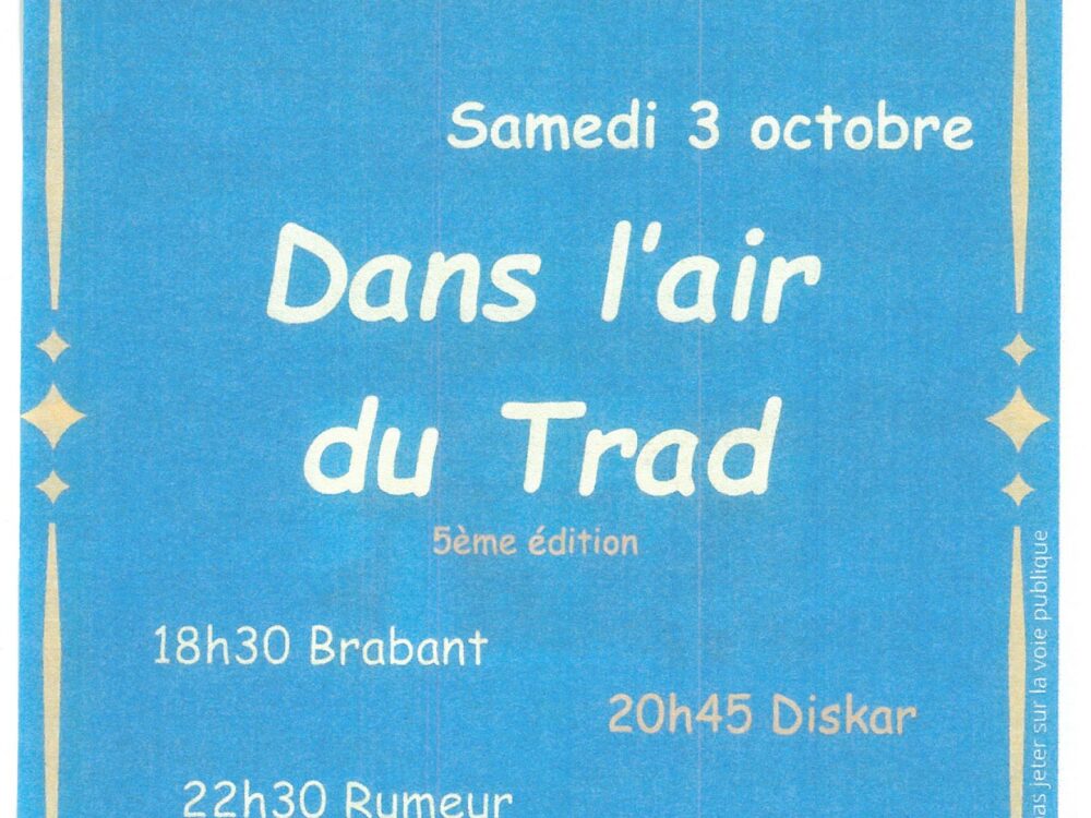 Dans l'air du Trad