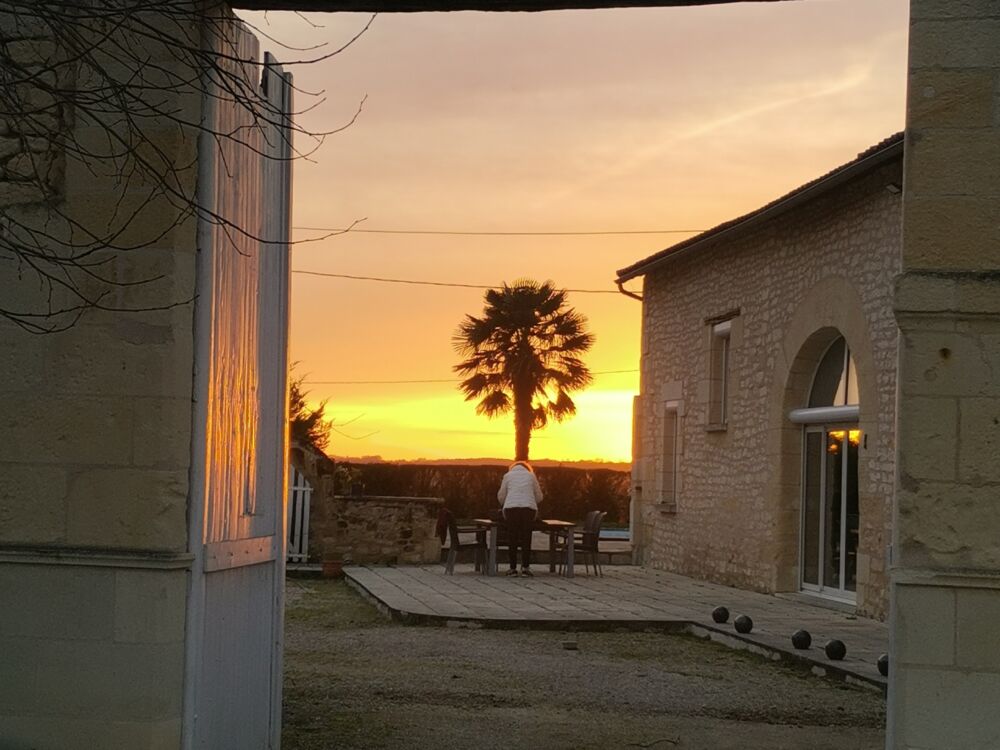 Entrée Chambres d'hôtes des Princes de Bel Air.